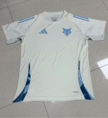 2025-2026 Cruzeiro EC Beige&White Thailand Training Soccer Jersey AAA-2044