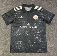 2025-2026 Ajax 2nd Away Black Thailand Soccer Jersey AAA-GB