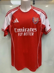 2025-2026 Arsenal Home Red Thailand Soccer Jersey AAA