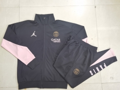 2024-2025 Jordan Paris SG Black Thailand Soccer Jacket Unifrom-815