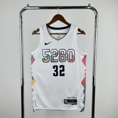 2025 City Edition Denver Nuggets White #32  NBA Jersey-311