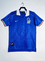 Retro Version 1995 Italy Home Blue Thailand Soccer Jersey AAA-811