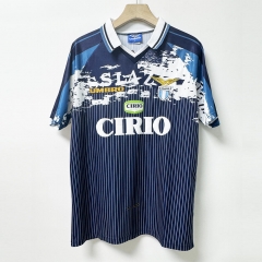 Retro Version 96-97 Lazio Away Royal Blue Thailand Soccer Jersey AAA-7505