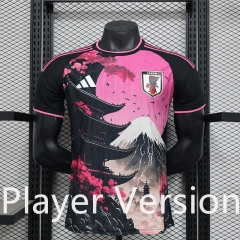 Player Version 2025-2026 Special Version Japan Black&Pink Thailand Soccer Jersey AAA-888