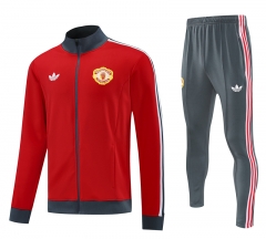 2025-2026 Manchester United Red Thailand Soccer Jacket Uniform-4627