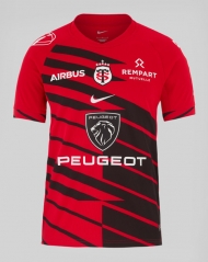 2025 Champion Version Toulouse Red Thailand Rugby Shirt